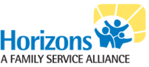 Horizons: A Family Service Alliance Logo
